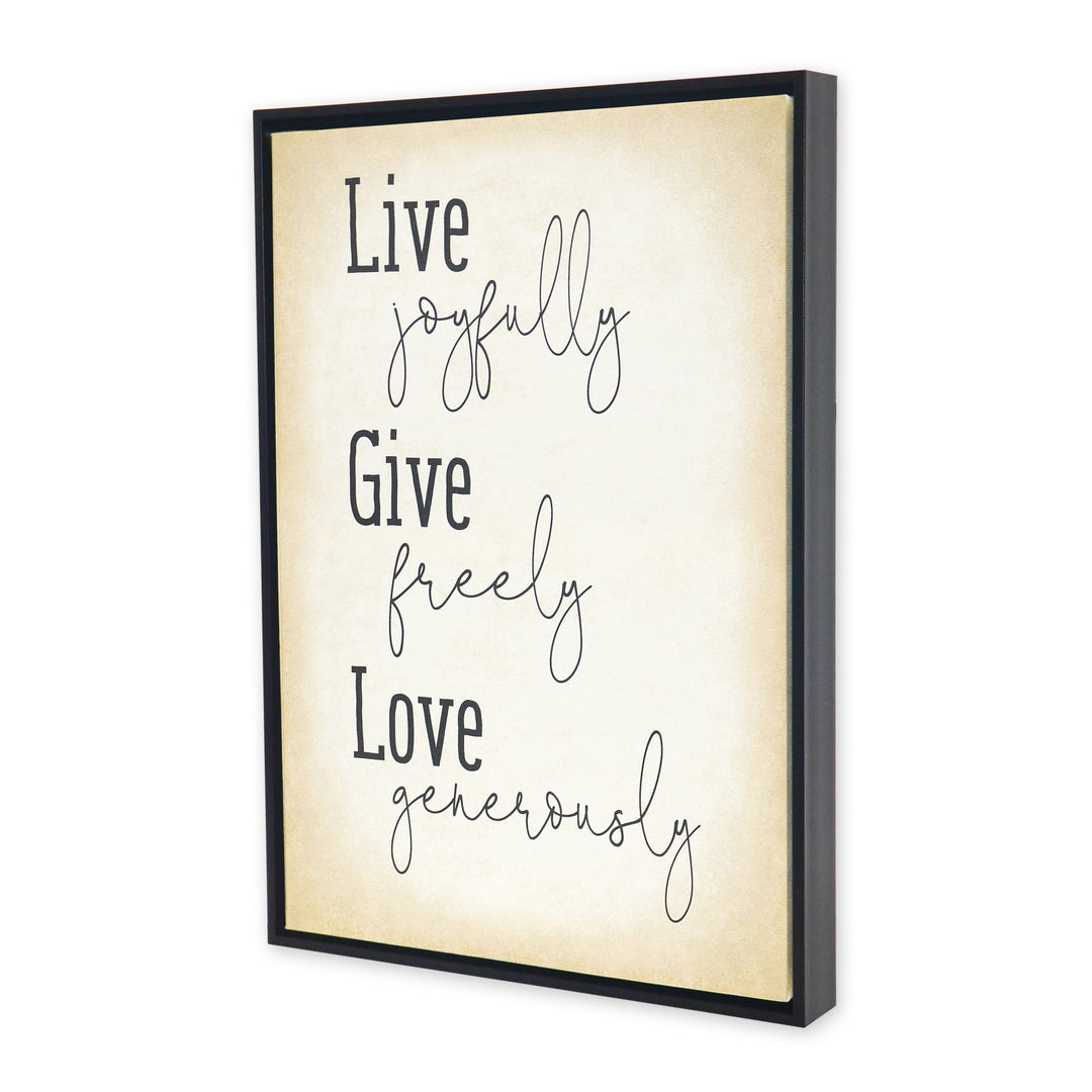 Live, Give, Love