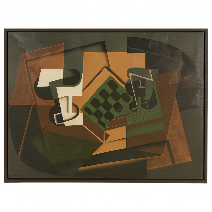 Chessboard, Glass & Dish