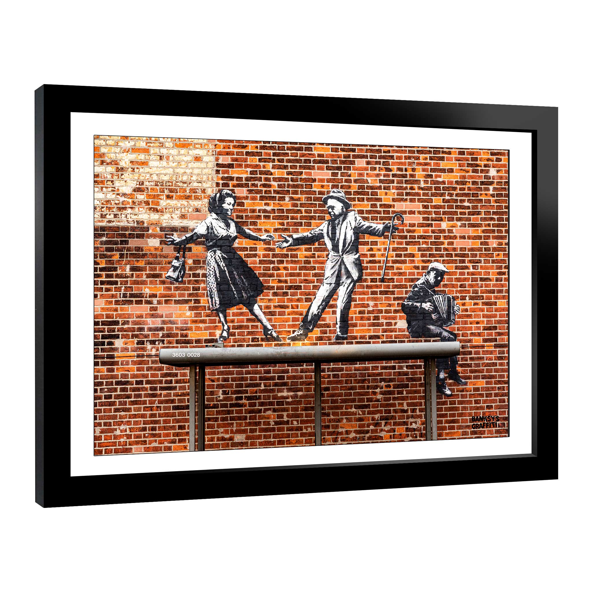 Bus Stop Dancers - Banksy's Graffiti Art – Homekor