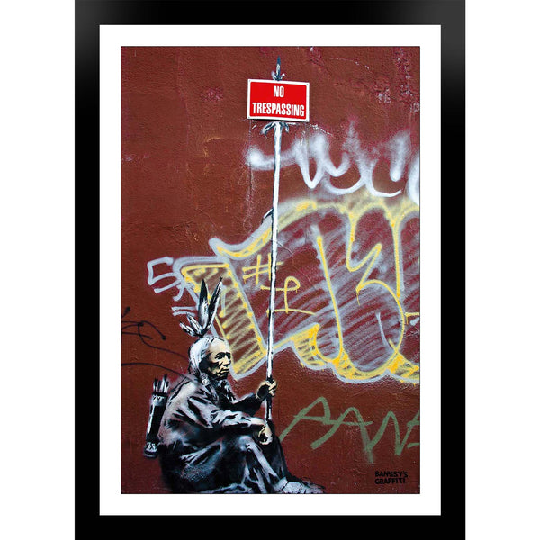 No Trespassing - Banksy's Graffiti Art – Homekor