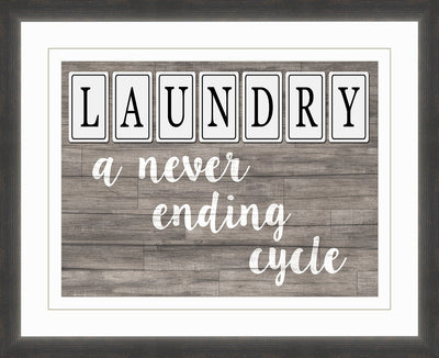 Funny laundry room quote wall art.