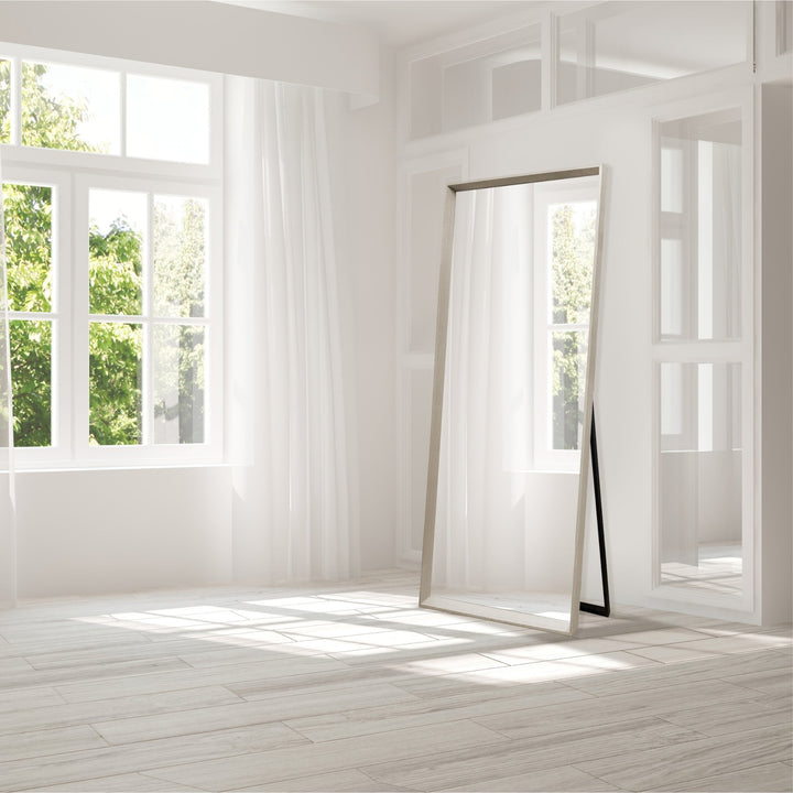 Holm Ash White Mirror