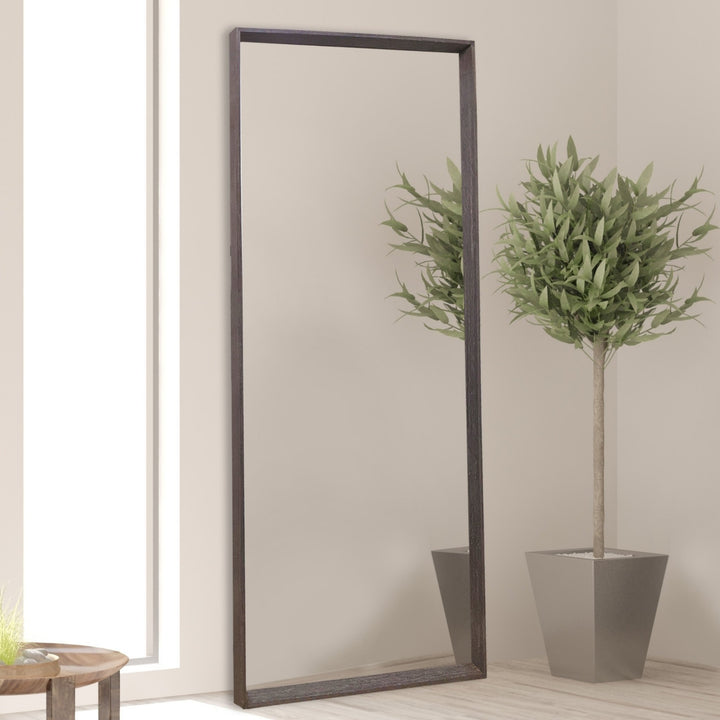 Holm Charcoal Gray Mirror