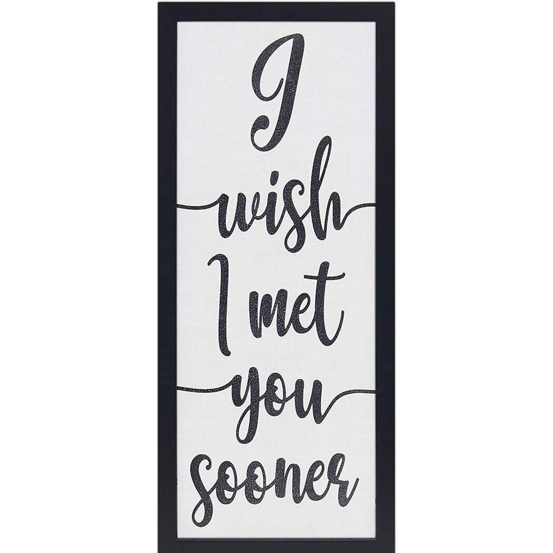 I Wish I Met You Sooner